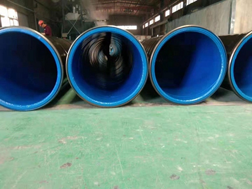 雙密封法蘭內(nèi)外涂塑螺旋