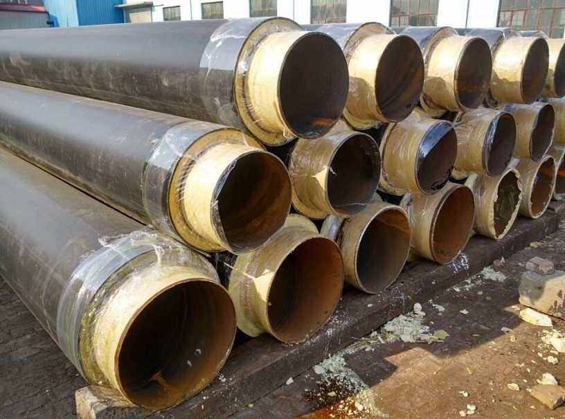 新鄉(xiāng)熱力管網(wǎng)預(yù)制直埋熱水保溫鋼管工期短生產(chǎn)快